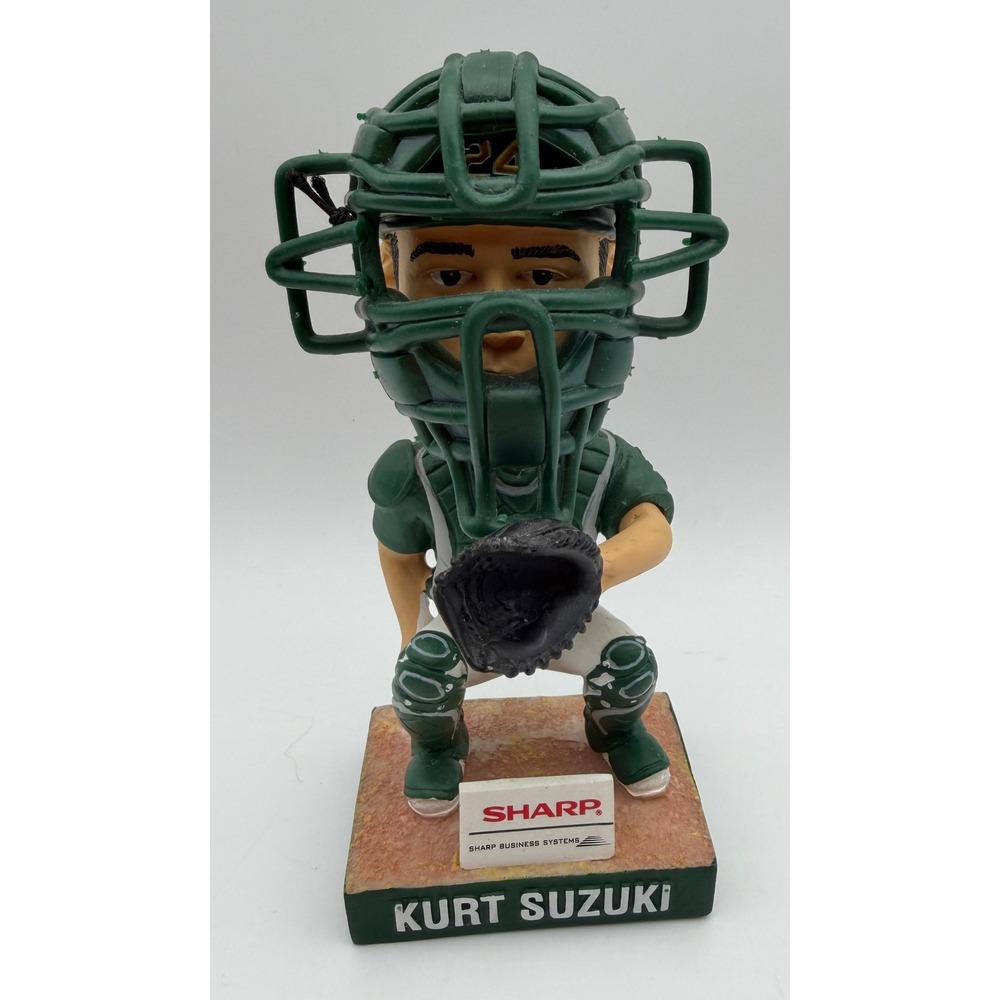 Oakland Athletics Kurt Suzuki 2008 Collectors Edition Bobblehead SGA Catcher 24